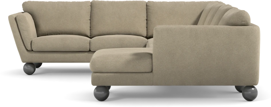Madison Lux - Hörnsoffa med schäslong höger - Beige