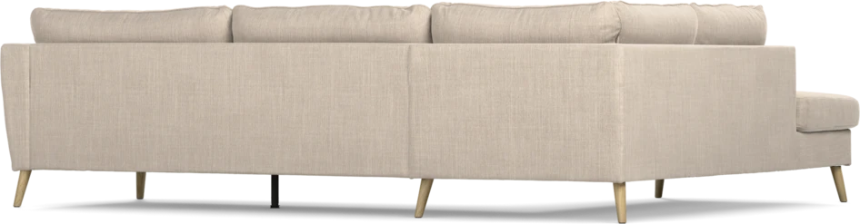 County - 2,5-sits soffa med divan vänster - Beige