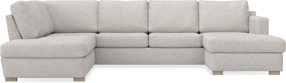 Friday - 3-sits soffa med divan vänster och schäslong höger - Grå