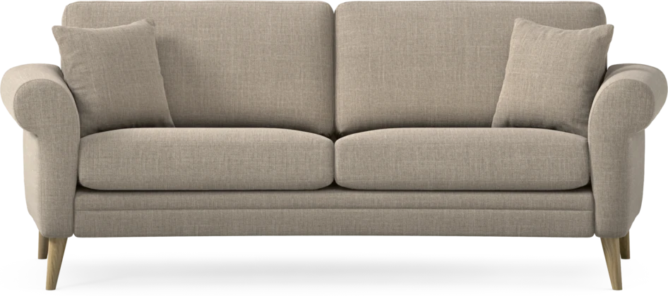 Eden - 2,5-sits soffa svängd - Beige