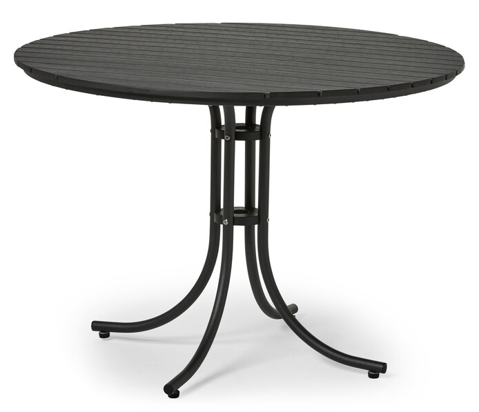 Kullavik - Utebord, Ø 103 cm - Svart