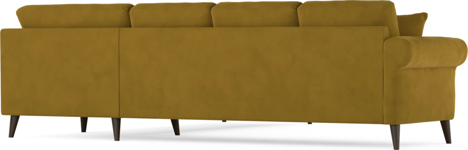 Eden - Hörnsoffa, 3+3-sits - Gul