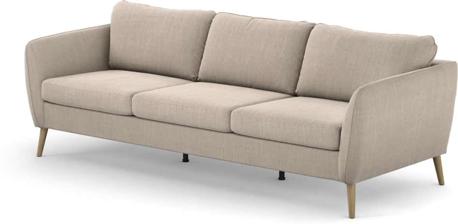 County - 3-sits soffa - Beige