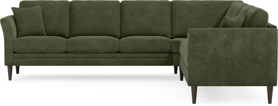 Eden - Hörnsoffa, 3+3-sits - Grön