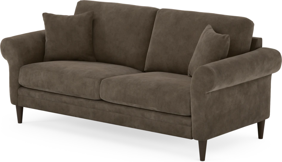 Eden - 2,5-sits soffa - Brun