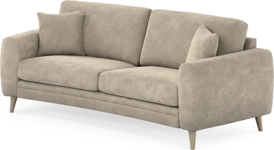 Eden - 2,5-sits soffa svängd - Beige