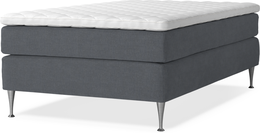 Delux Sense - Kontinentalsäng, enkelsäng 120 cm med bäddmadrass