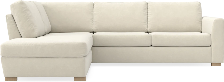 Friday - 2,5-sits soffa med divan vänster - Beige