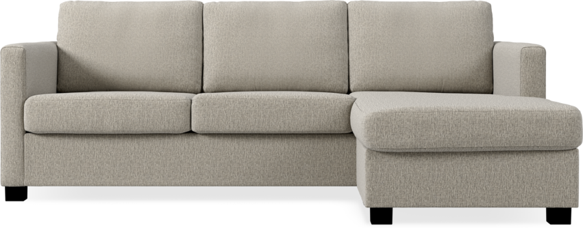 Nevada - 3-sits soffa med flyttbar schäslong - Beige