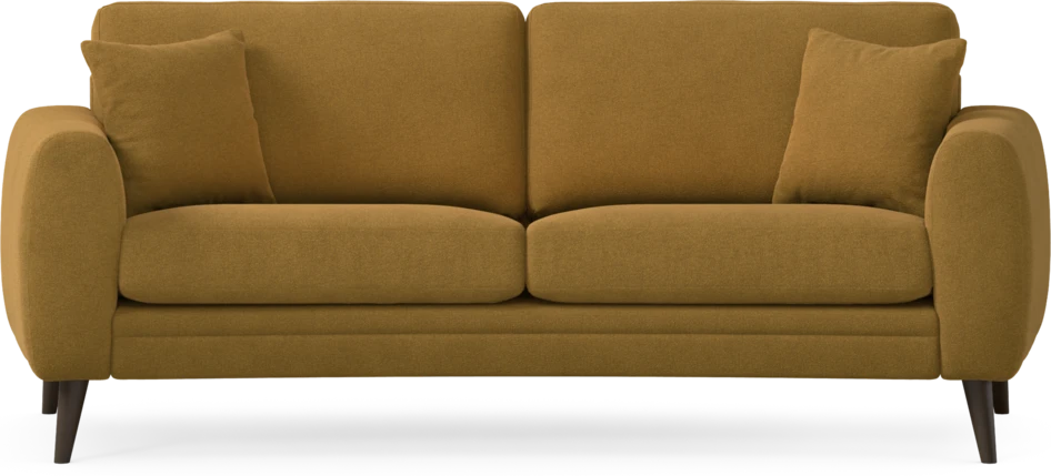 Eden - 2,5-sits soffa svängd - Gul