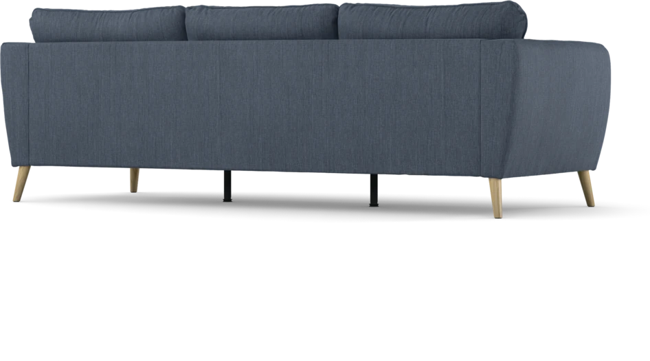 County - 3-sits soffa - Blå