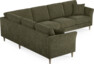 Eden - Hörnsoffa, 2+3-sits - Grön
