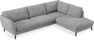 Madison Lux - 3-sits soffa med divan höger - Vit