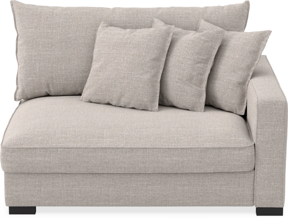 Rossi - 2-sits med armstöd höger - Beige