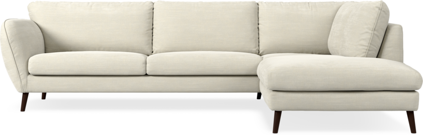 Madison - 3-sits soffa med divan höger - Beige