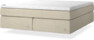 Cape Farewell Comfort - Kontinentalsäng, dubbelsäng med svävande utseende - Beige