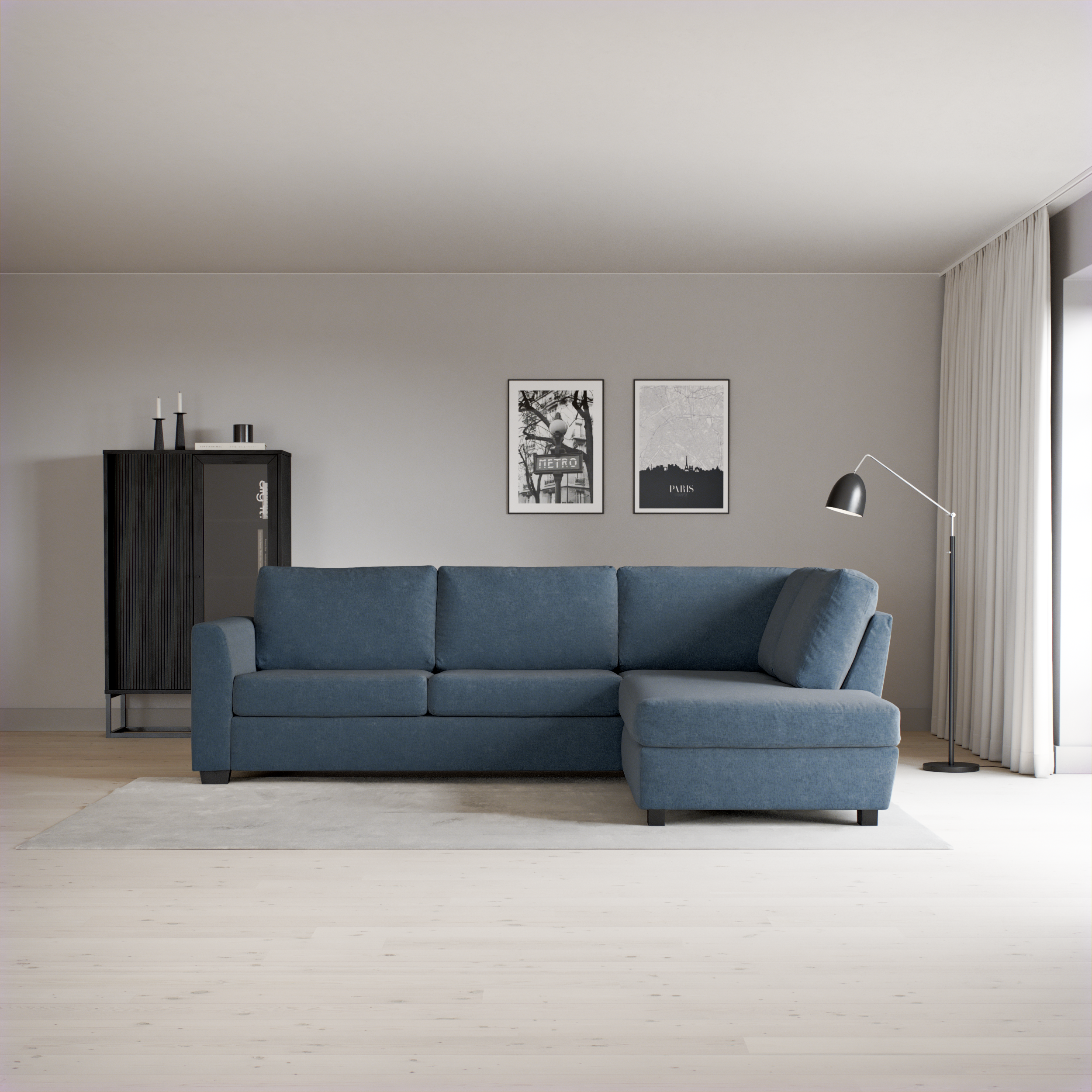 Friday - 2,5-sits soffa med divan höger - inspiration