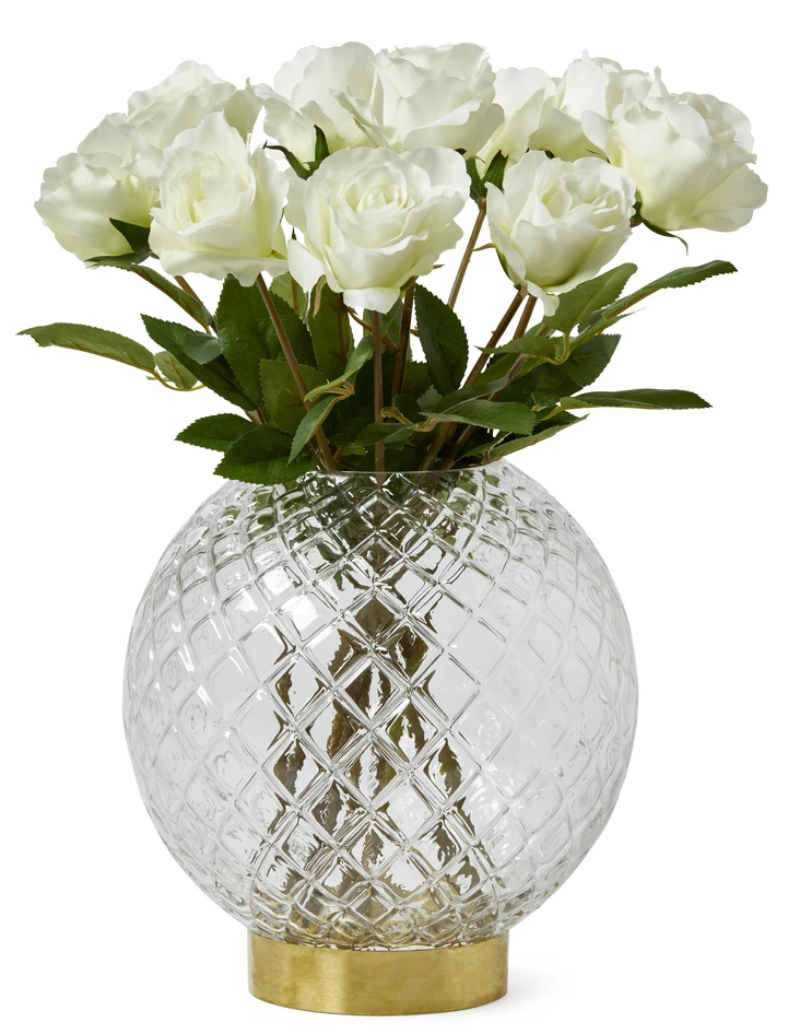 Ascot - Vas, H 25,5 cm - Gul