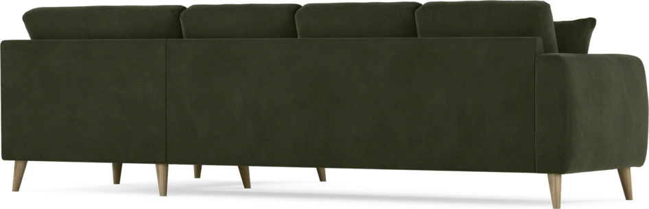 Eden - Hörnsoffa, 3+1-sits - Grön