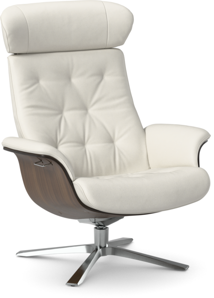 Timeout XL - Fåtölj pikérad - Vit