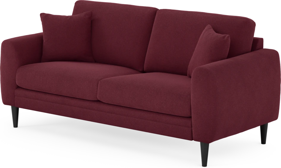 Eden - 2,5-sits soffa - Röd