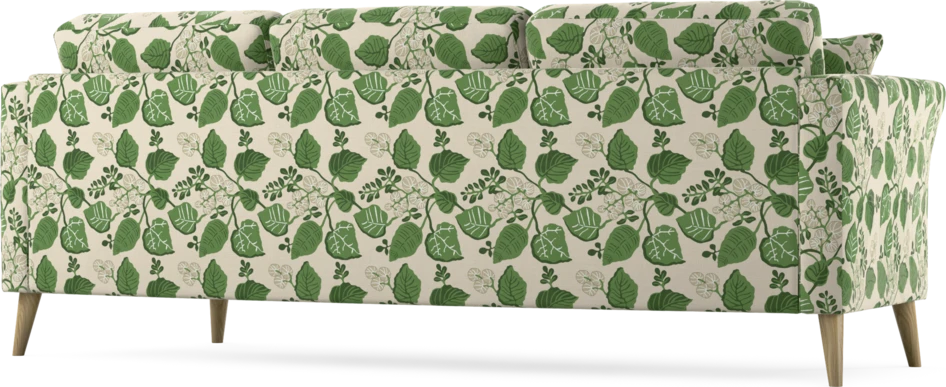 Eden - 3-sits soffa svängd - Flerfärgad