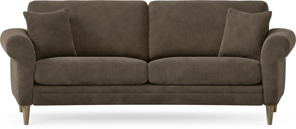 Eden - 2,5-sits soffa svängd - Brun