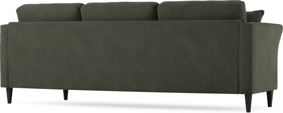 Eden - 3-sits soffa svängd - Grön