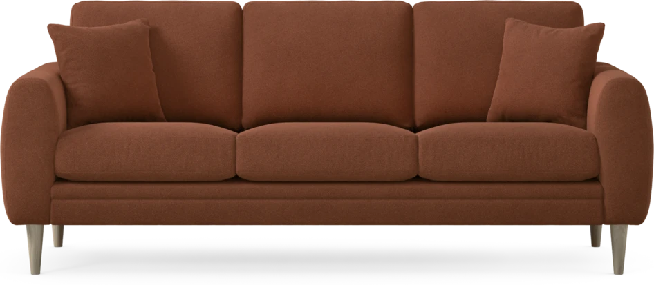 Eden - 3-sits soffa - Orange