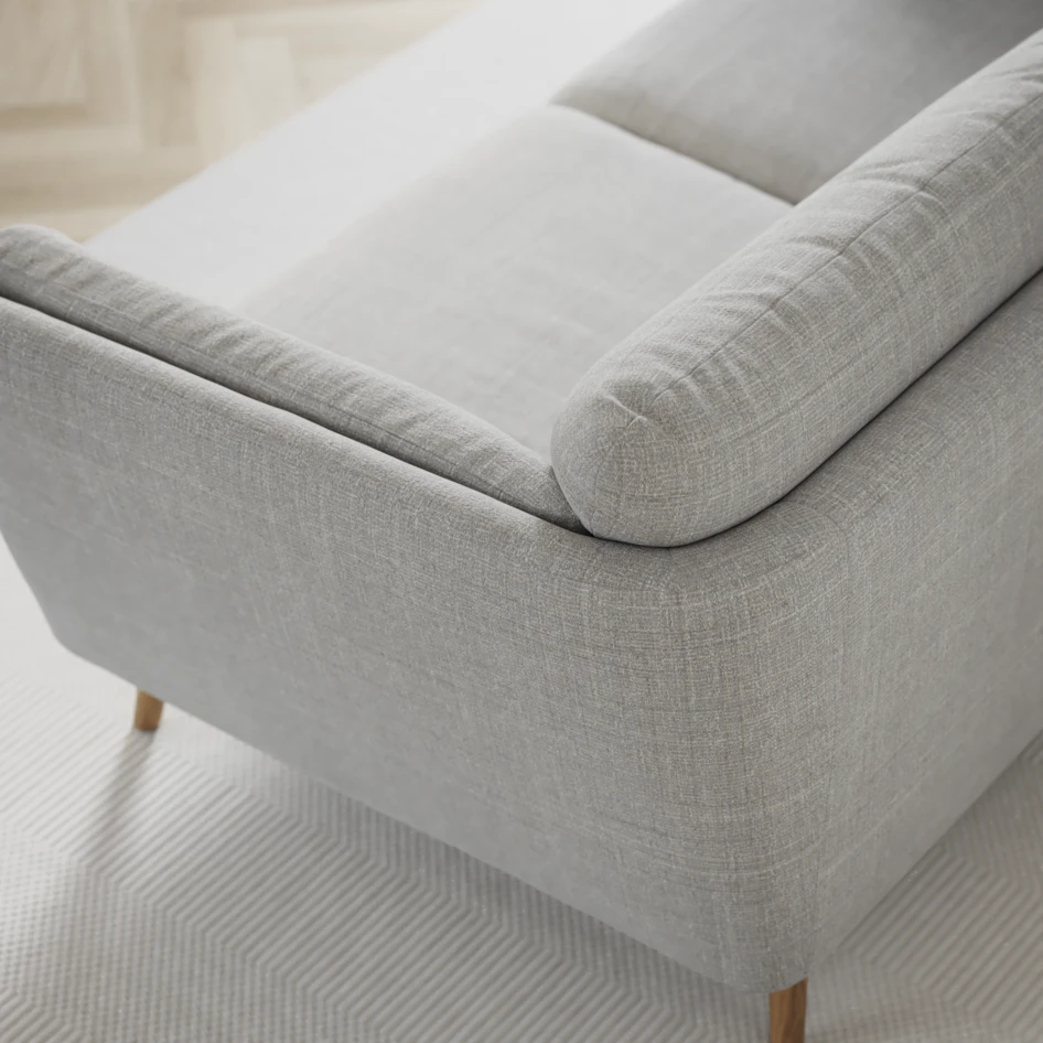 Madison - 2-sits soffa med divan vänster och schäslong höger - Grå