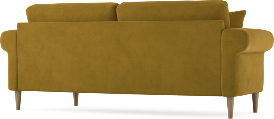 Eden - 2,5-sits soffa svängd - Gul