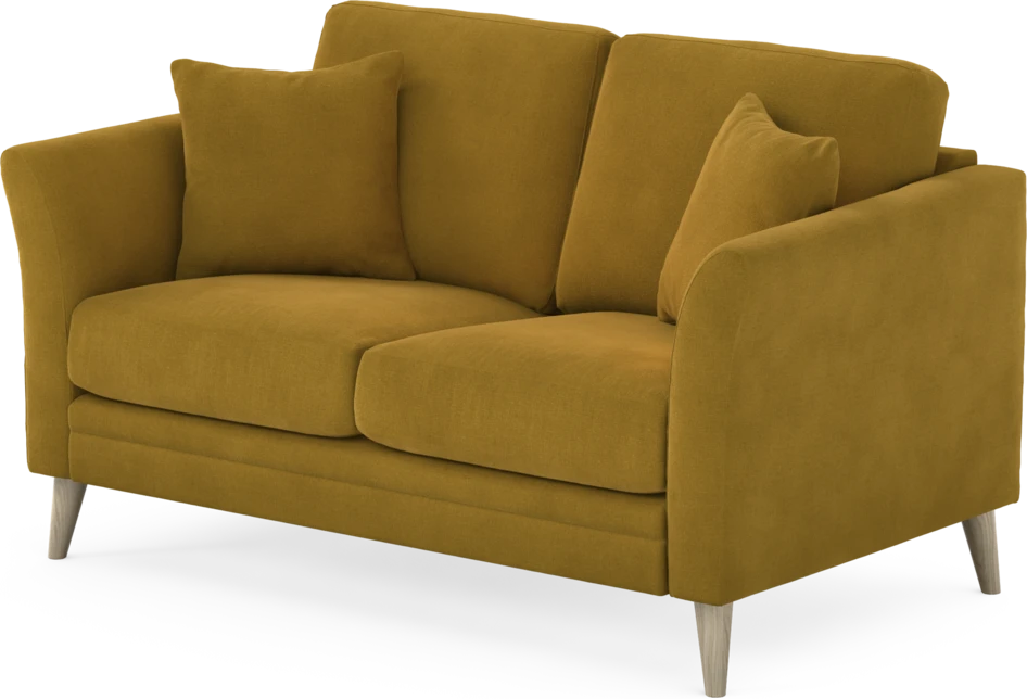Eden - 2-sits soffa - Gul