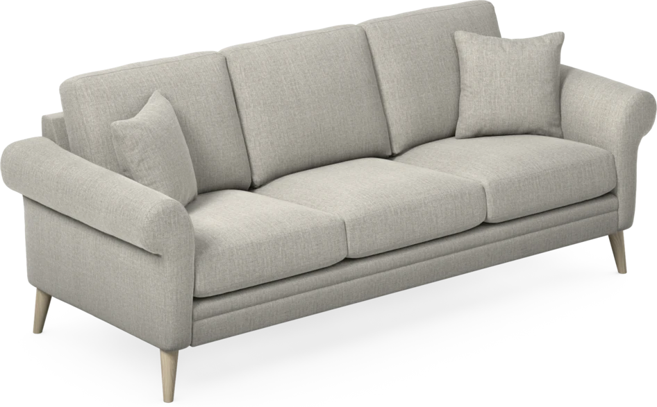 Eden - 3-sits soffa - Grå