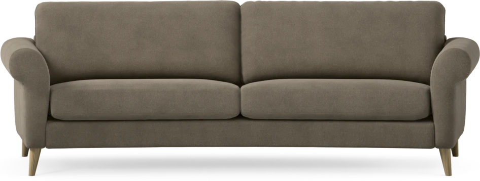 Bridge - 3-sits soffa svängd - Beige