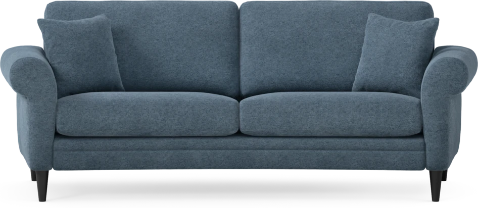 Eden - 2,5-sits soffa svängd - Blå