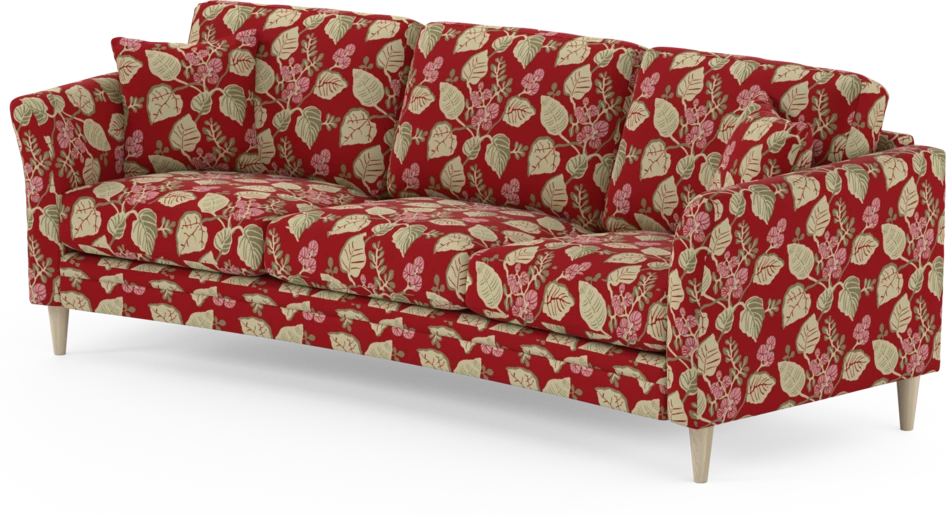 Eden - 3-sits soffa svängd - Flerfärgad
