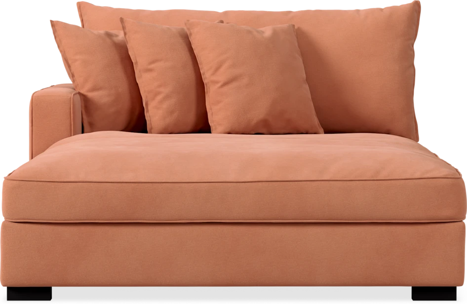 Rossi - Schäslong XL vänster - Orange