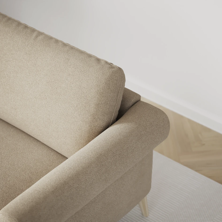 Bridge - Hörnsoffa, 2+2-sits - Beige
