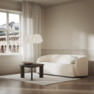 Sonia - 3-sits soffa - Vit