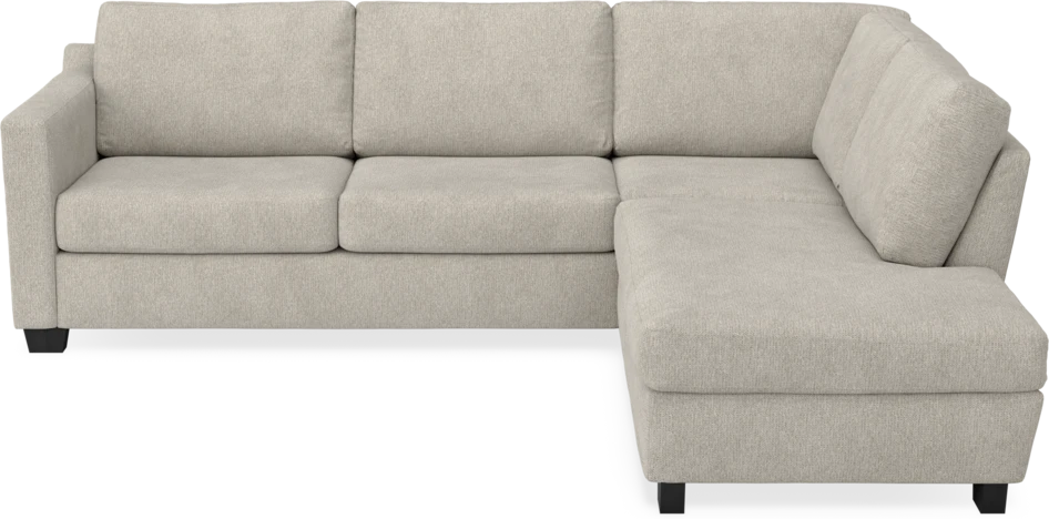 Friday - 2,5-sits soffa med divan höger - Beige