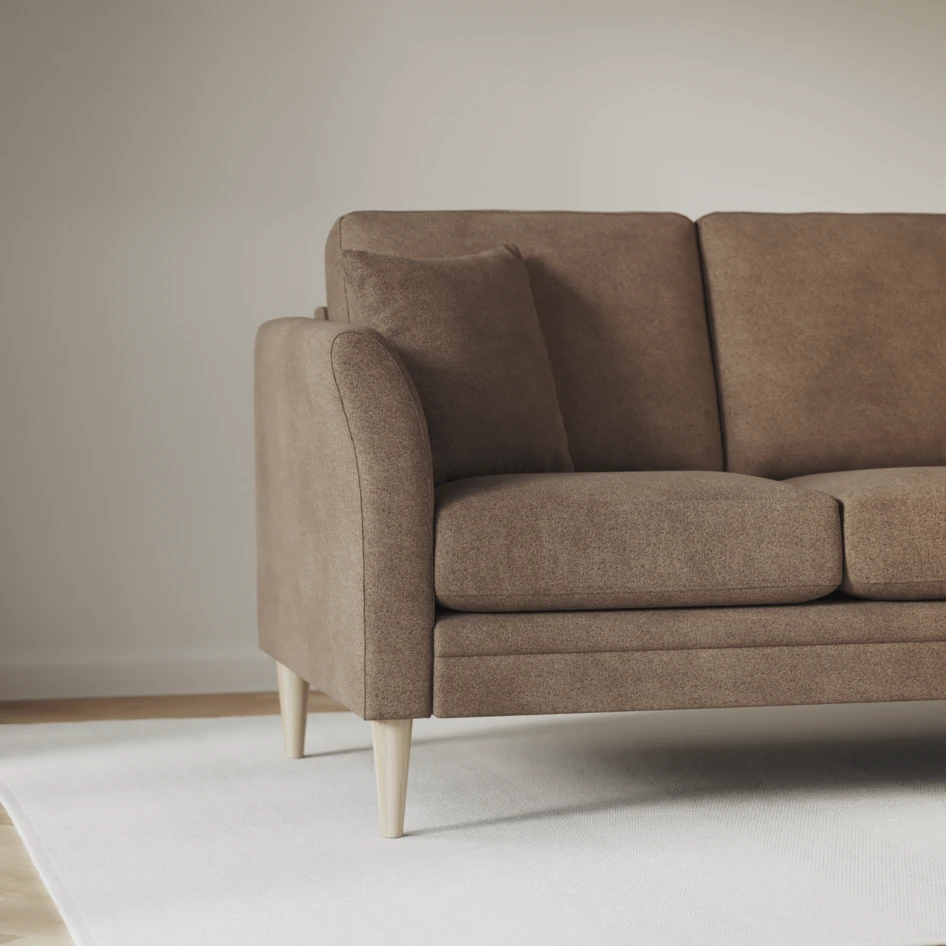 Eden - 2,5-sits soffa - Brun