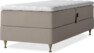 Delux Dream - Ställbar säng, enkelsäng med bäddmadrass - Beige