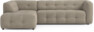 Bella - 3-sits soffa med divan vänster - Beige