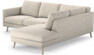 Madison Lux - 2-sits soffa med divan höger - Beige