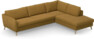 County - 2,5-sits soffa med divan höger - Gul