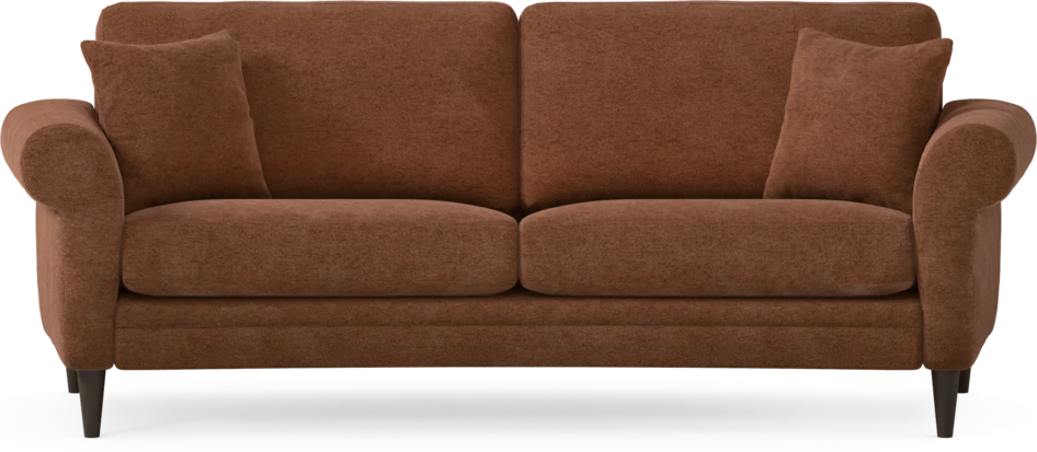 Eden - 2,5-sits soffa svängd - Orange