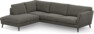Madison - 3-sits soffa med divan vänster - Grå