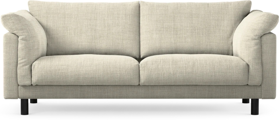Cherrie - 2,5-sits soffa, fast klädsel - Beige