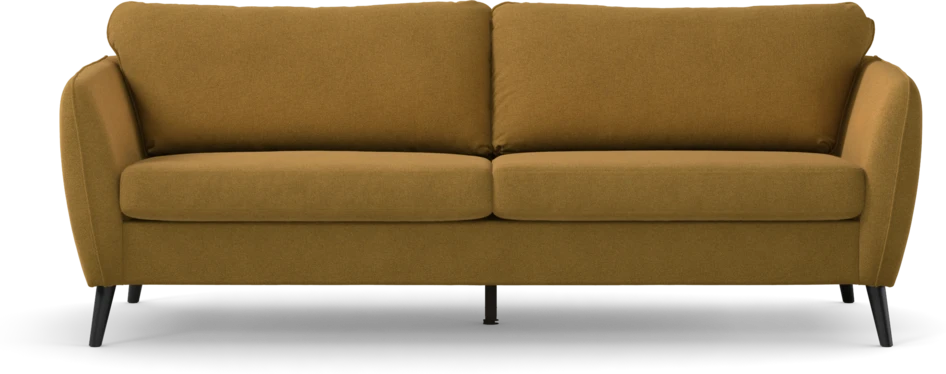 County - 2,5-sits soffa - Gul