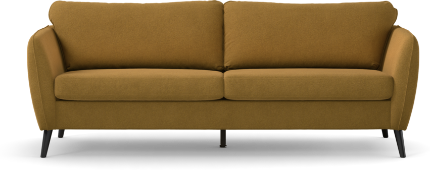 County - 2,5-sits soffa - Gul